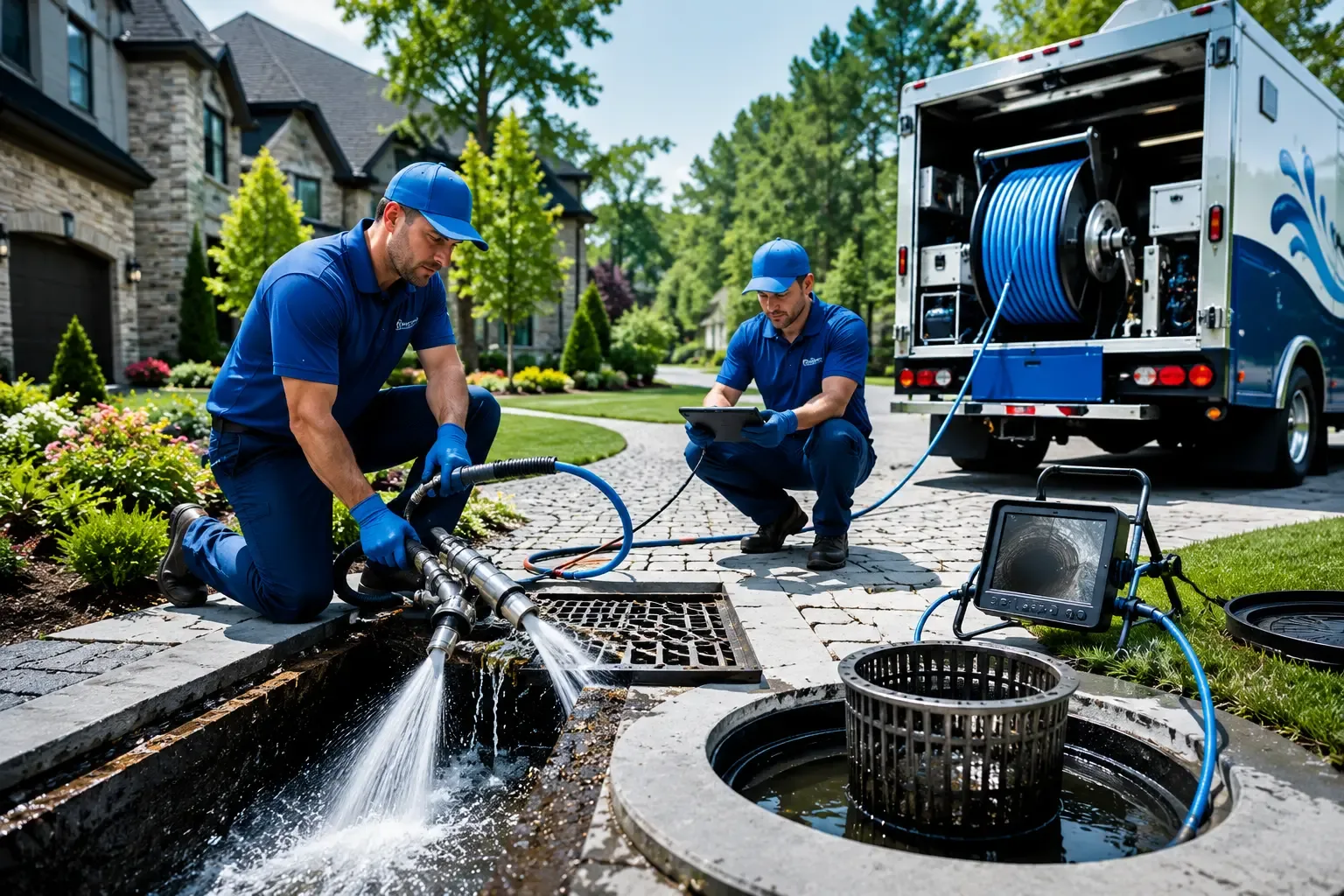 Local outdoor drain cleaning professionals in Lequire, OK