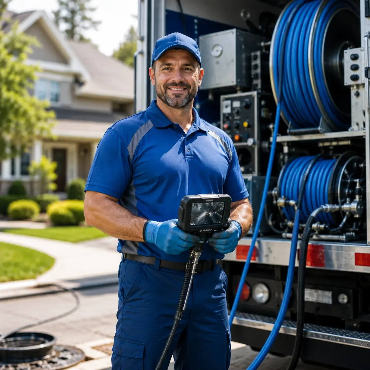 Local outdoor drain cleaning specialists in Lequire, OK